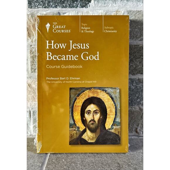 NEW The Great Courses How Jesus Became God DVD and Course Guidebook - Picture 1 of 3
